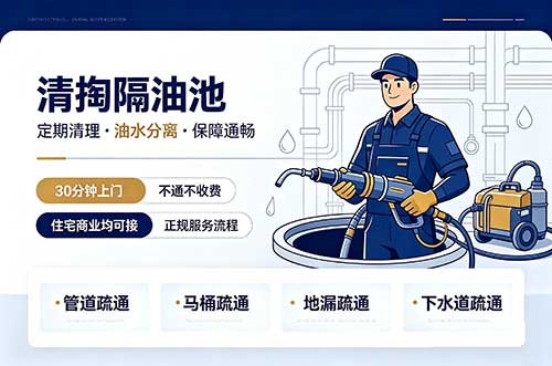 福清清掏隔油池